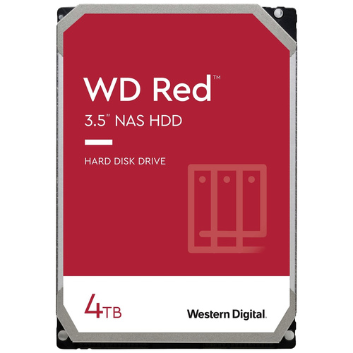 Western Digital WD Red™ 4 TB Interne Festplatte 8.9 cm (3.5 Zoll) SATA 6 Gb/s WD40EFAX Bulk