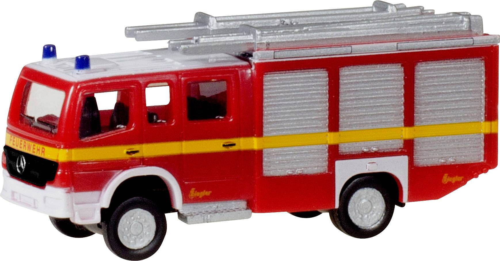 Herpa 066747 N Mercedes Benz Atego HLF 20 "Feuerwehr", dekoriert