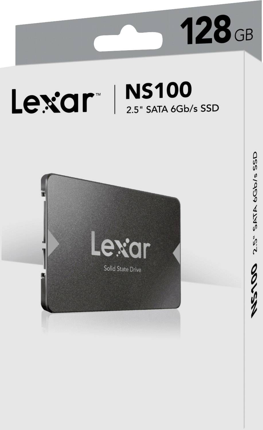 Lexar NS100 128 GB Interne SATA SSD 6.35 cm (2.5 Zoll) SATA 6 Gb/s LNS100-128RB
