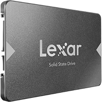 Lexar NS100 256 GB Interne SATA SSD 6.35 cm (2.5 Zoll) SATA 6 Gb/s LNS100-256RB Lexar NS100 256 GB Interne SATA SSD 6.35 cm (2.5 Zoll) SATA 6 Gb/s LNS100-256RB