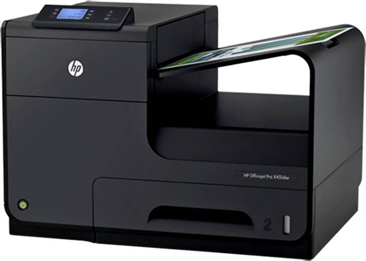 HP Officejet X451 Monochrom Mono-Tintenstrahldrucker B-Ware (Geöffnete Neuware) A4 Drucker