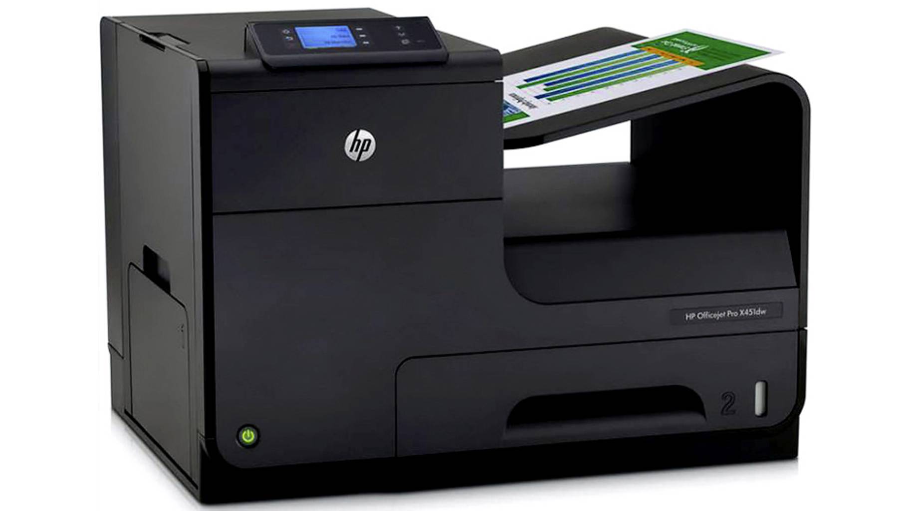 HP Officejet X451 Monochrom Mono-Tintenstrahldrucker B-Ware (Geöffnete ...
