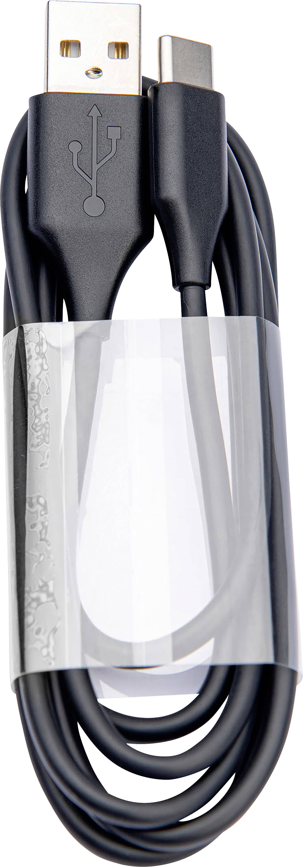 Jabra USB-Ladekabel Evolve 2 USB-A Stecker, USB-C® Stecker 1.20 m Schwarz 14208-31