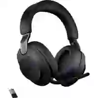 Jabra Evolve 2 85 Over Ear Headset Bluetooth®, kabelgebunden Stereo Schwarz Mikrofon-Rauschunterdrückung Lautstärkeregelung Jabra Evolve 2 85 Over Ear Headset Bluetooth®, kabelgebunden Stereo Schwarz Mikrofon-Rauschunterdrückung Lautstärkeregelung