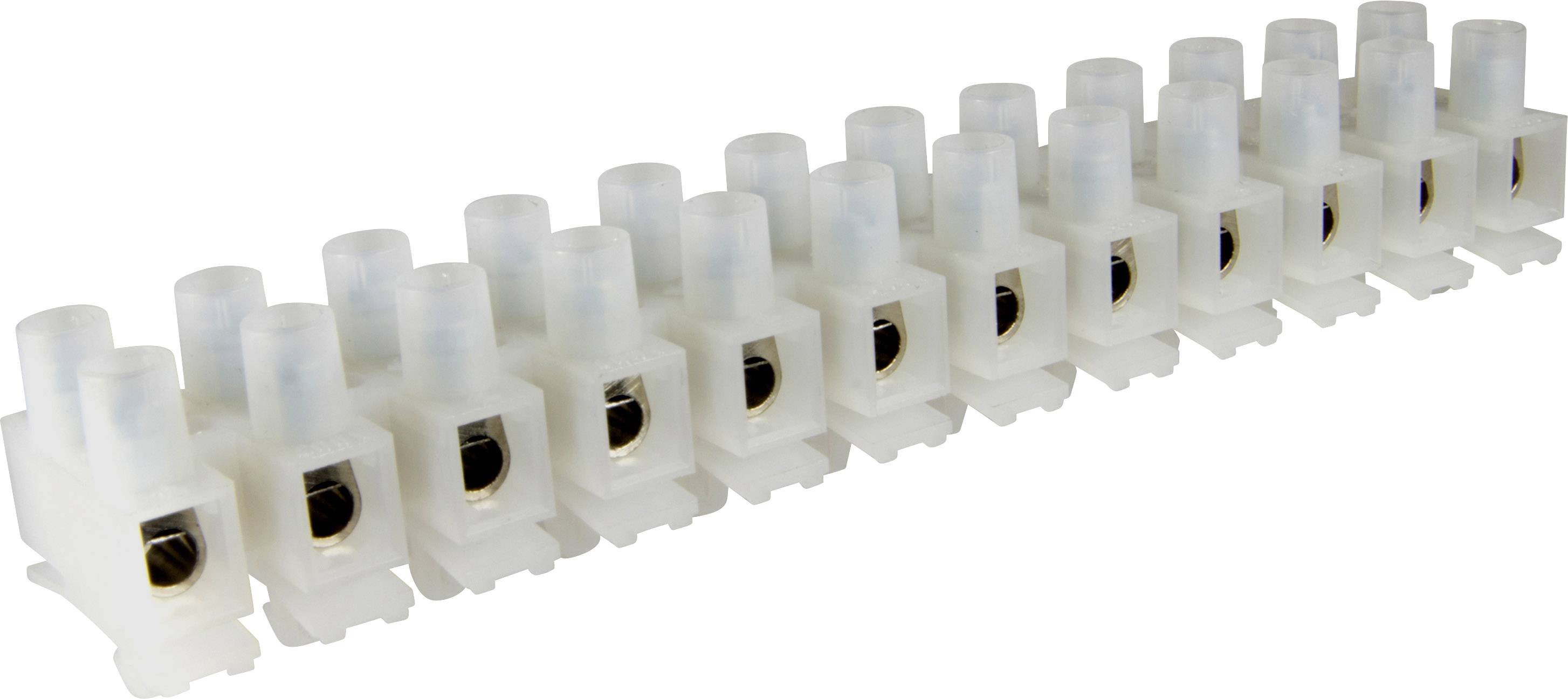 Adels-Contact 124512 Lüsterklemme flexibel: 0.5-2.5mm² starr: - Polzahl: 12 40 St. Natur