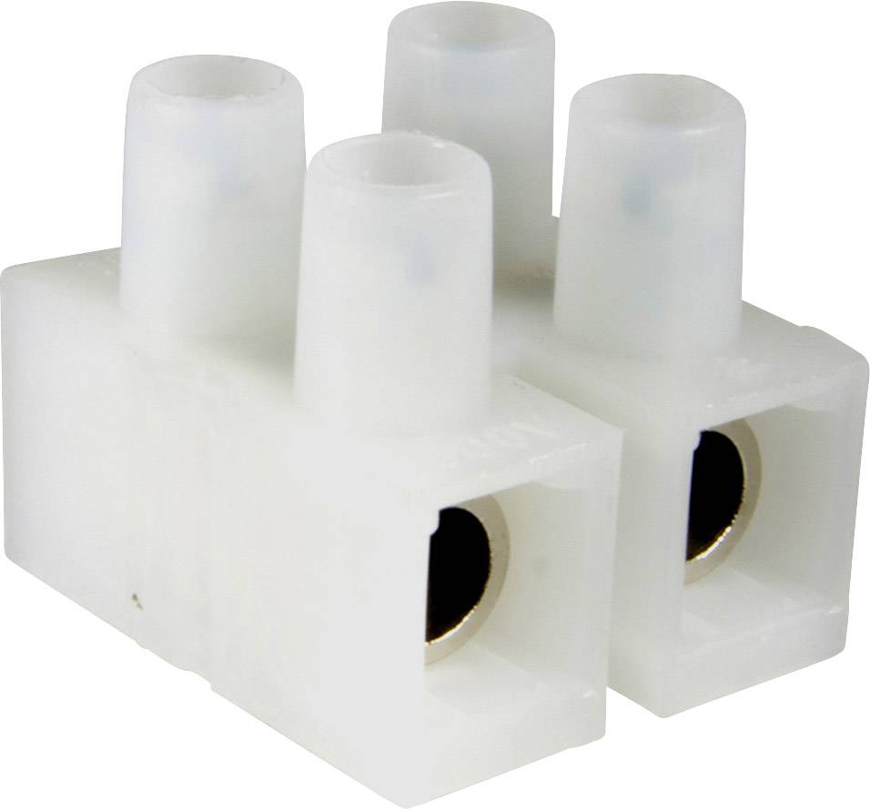 Adels-Contact 128202 Lüsterklemme flexibel: 0.5-16mm² starr: - Polzahl: 2 120 St. Natur