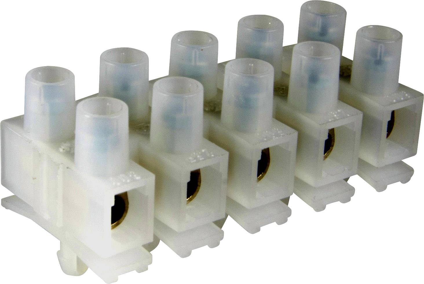 Adels-Contact 124405 Lüsterklemme flexibel: 0.5-6mm² starr: - Polzahl: 5 500 St. Natur