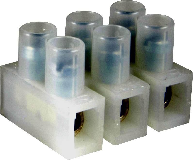 Adels-Contact 19222 Lüsterklemme flexibel: 0.5-4mm² starr: - Polzahl: 3 2000 St. Natur