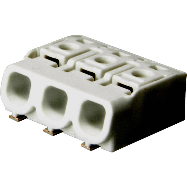 Adels-Contact 351403 SMD-Leiterplattenklemme 2.5mm² Polzahl (num) 3 Weiß 250St.