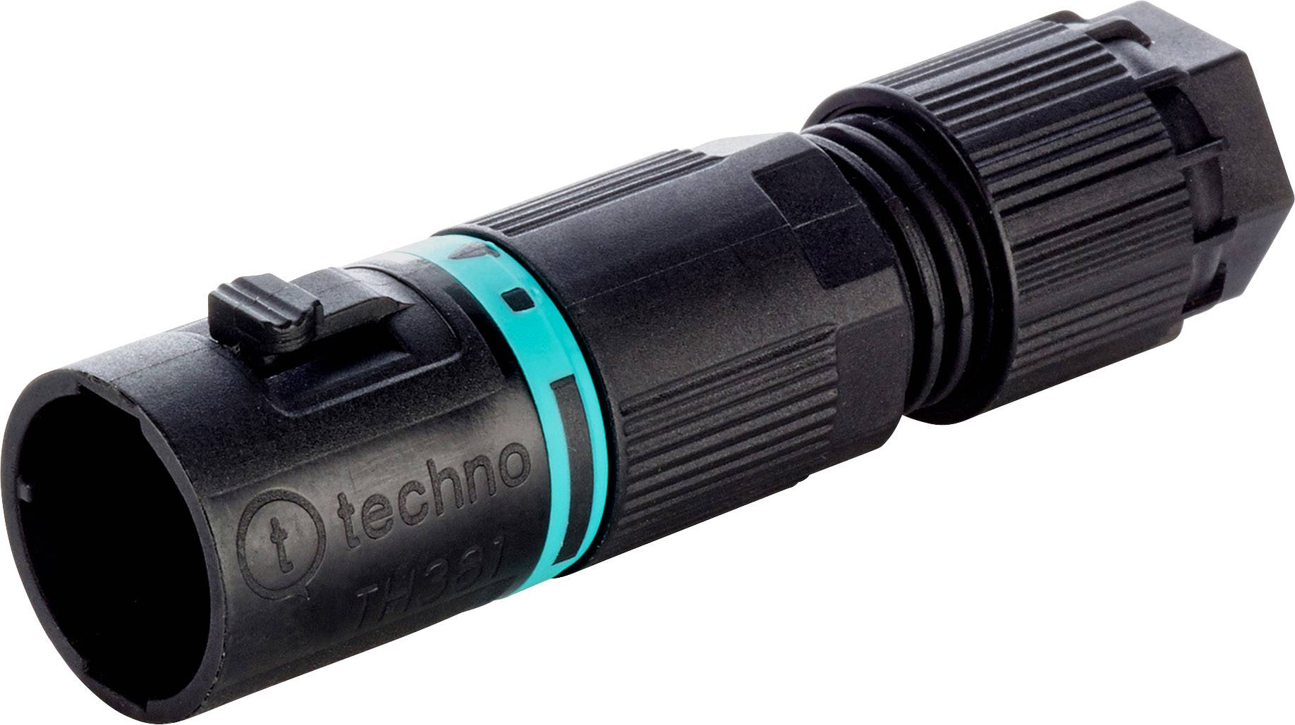 Adels-Contact 24402 Rundsteckverbinder Stecker, gerade Gesamtpolzahl: 2 200St.