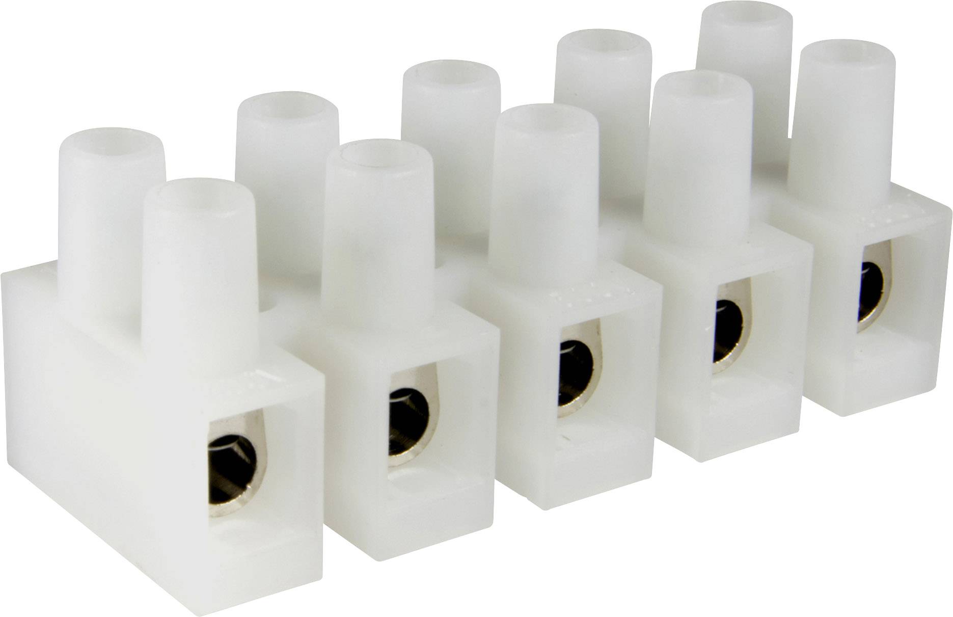 Adels-Contact 127005 Lüsterklemme flexibel: 0.5-10mm² starr: - Polzahl: 5 60 St. Natur