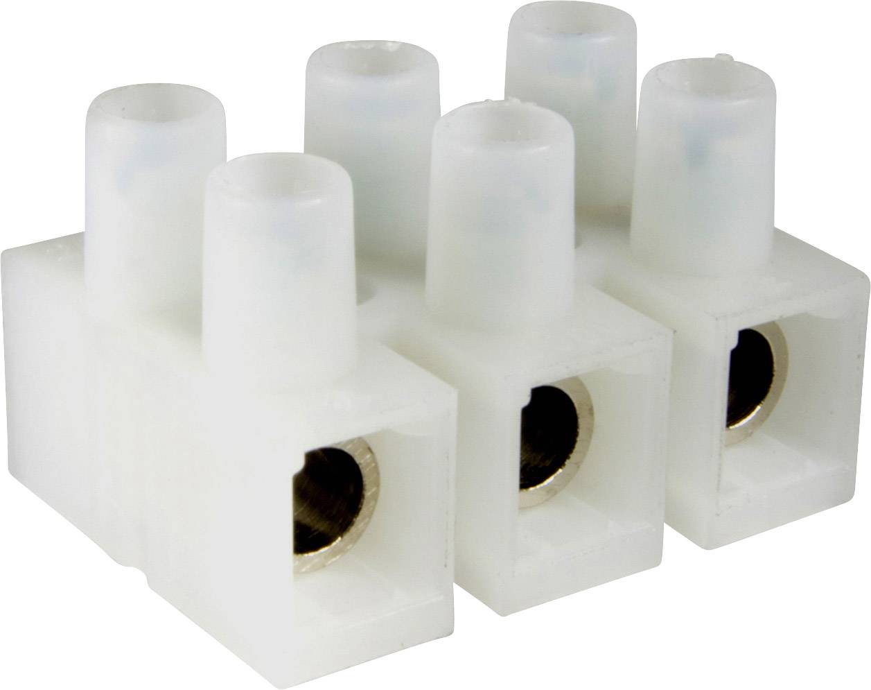 Adels-Contact 128203 Lüsterklemme flexibel: 0.5-16mm² starr: - Polzahl: 3 80 St. Natur