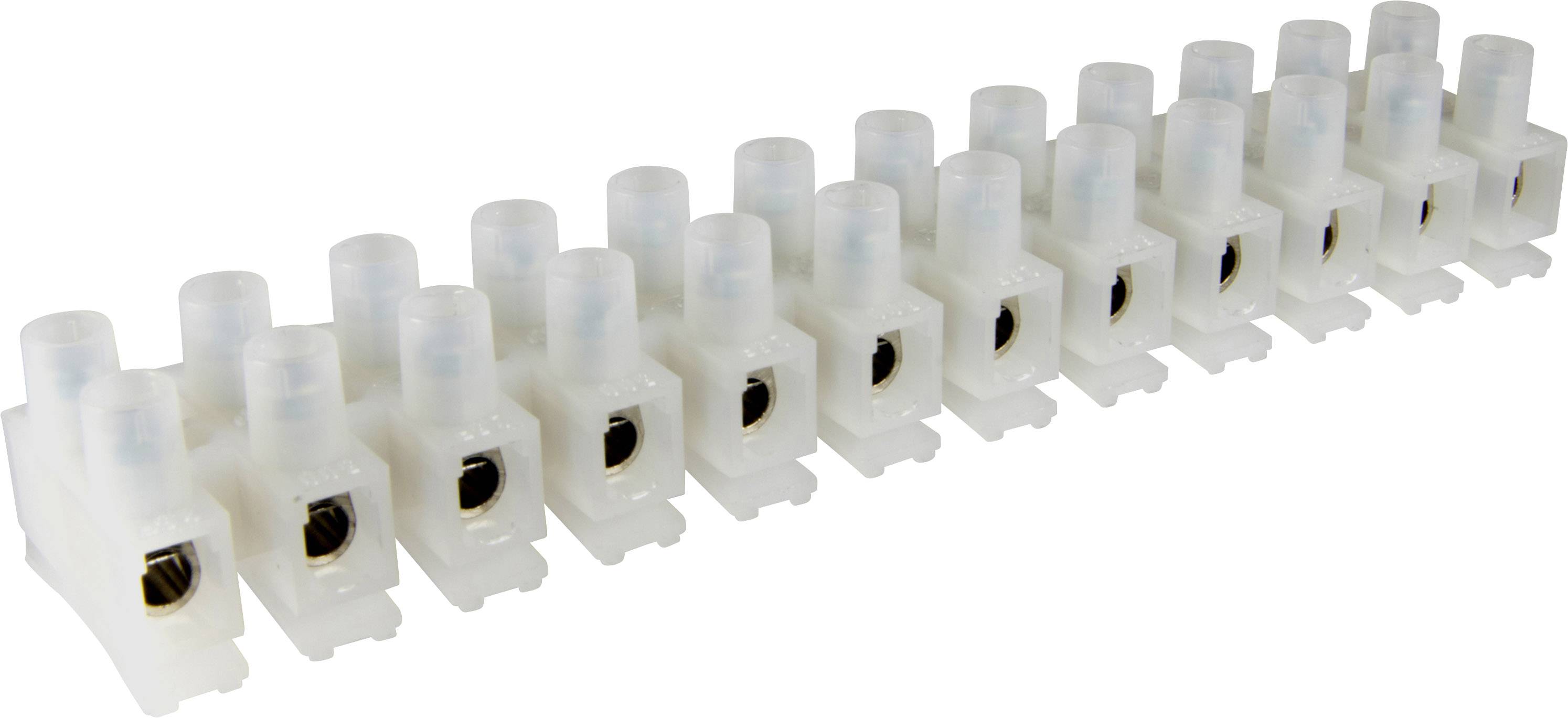 Adels-Contact 124212 Lüsterklemme flexibel: 0.5-6mm² starr: - Polzahl: 12 40 St. Natur