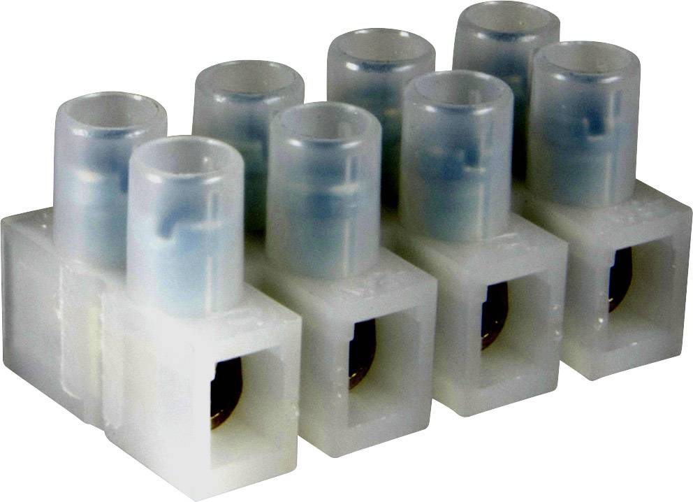 Adels-Contact 121204 Lüsterklemme flexibel: 0.5-4mm² starr: - Polzahl: 4 500 St. Natur