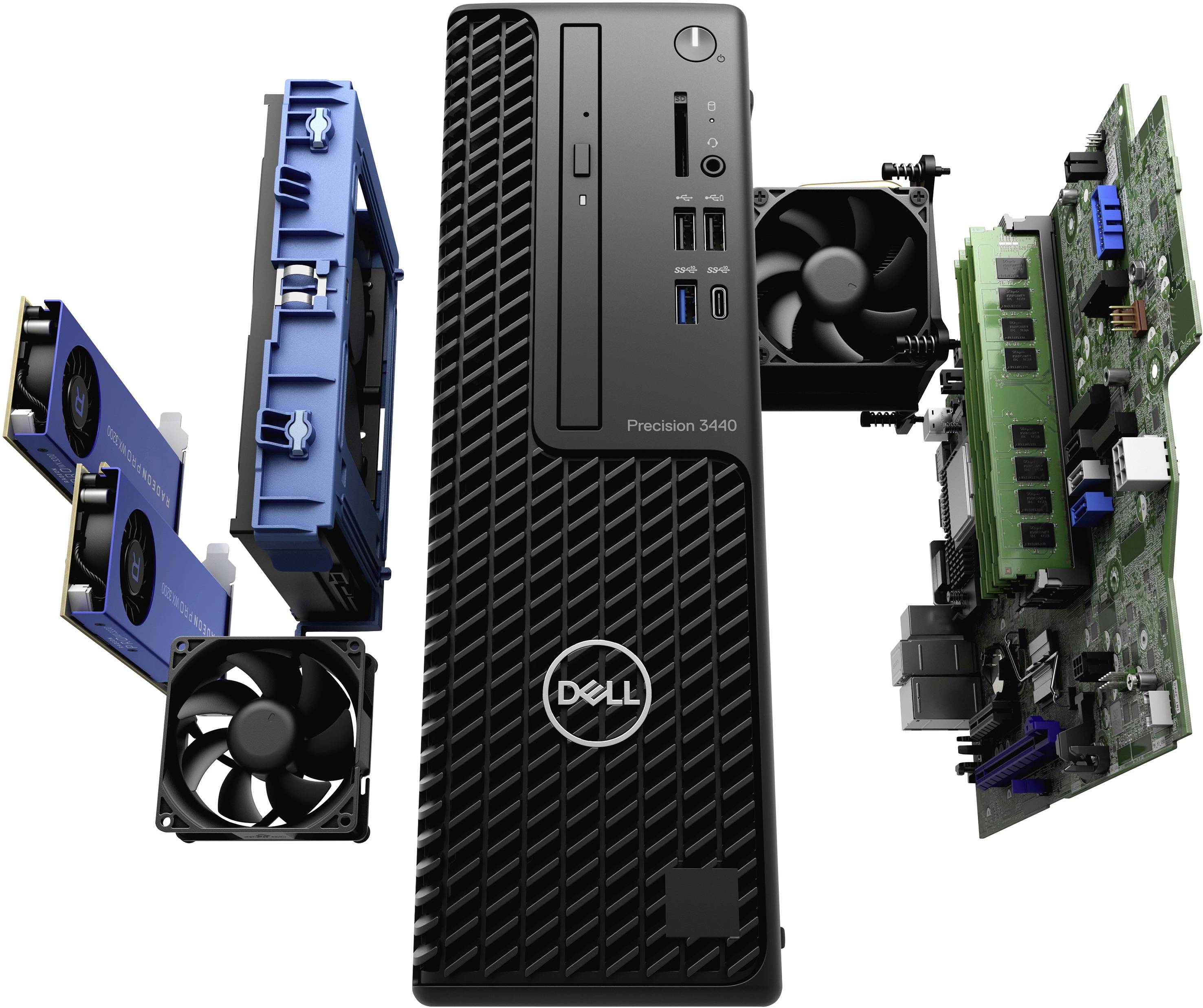 Dell Precision 3440 Workstation Intel® Core™ i7 I7-10700 16GB 512GB SSD Nvidia Quadro P1000 Windows® 10 Pro