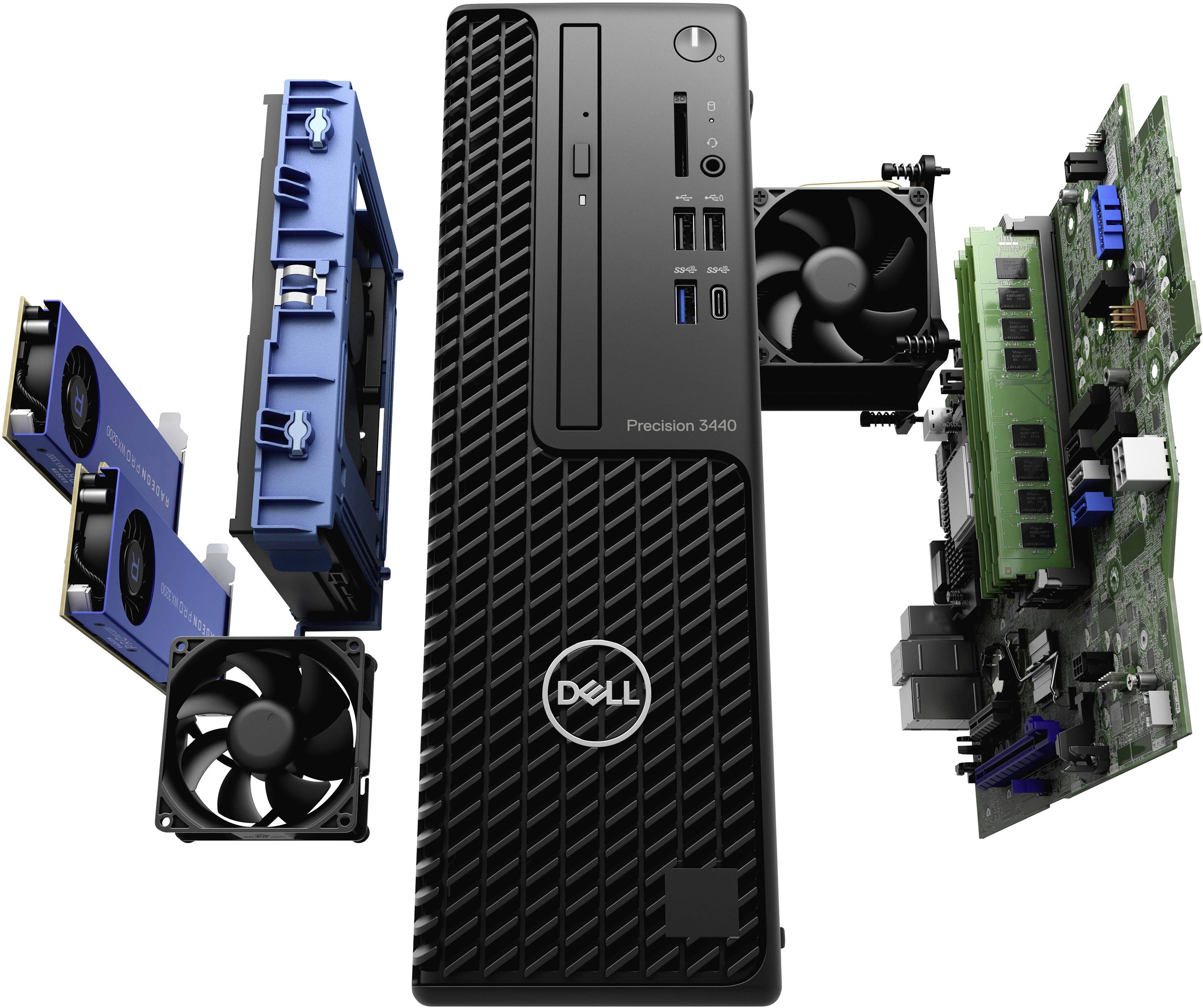 Dell Precision 3440 Workstation Intel® Core™ i7 I7-10700 16GB 512GB SSD Intel UHD Graphics 630 Windows® 10 Pro