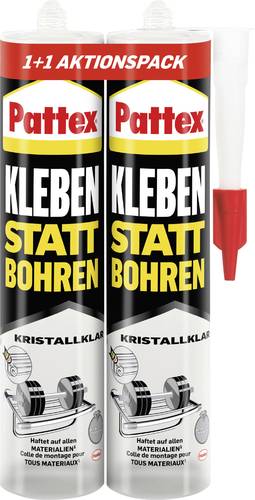 Pattex Kristallklar FlexTec® Montagekleber Herstellerfarbe Transparent PKBB1 580g