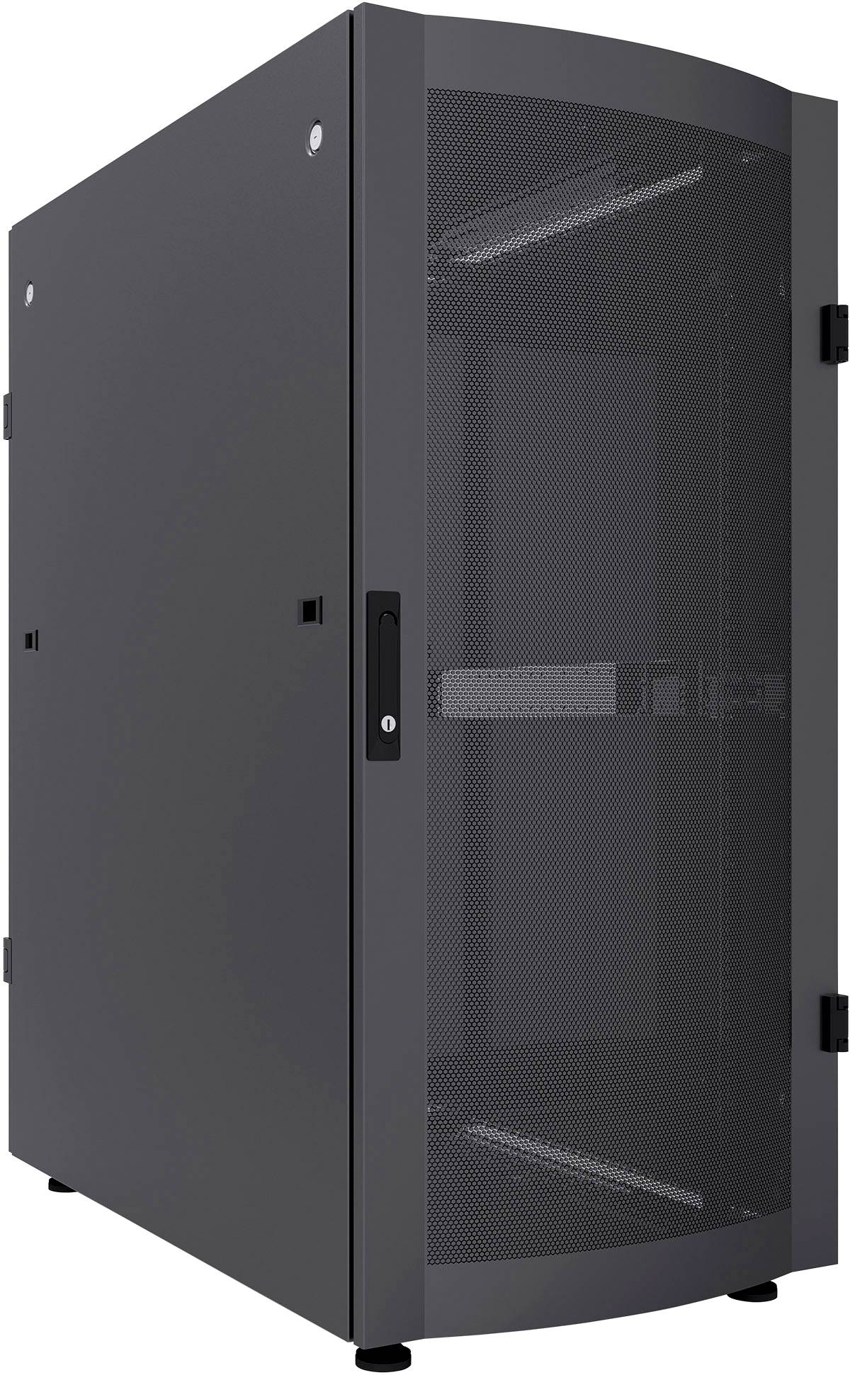 Intellinet 713696 19 Zoll Serverschrank (B x H x T) 600 x 1766 x 1200mm 36 HE Schwarz (RAL 9005)