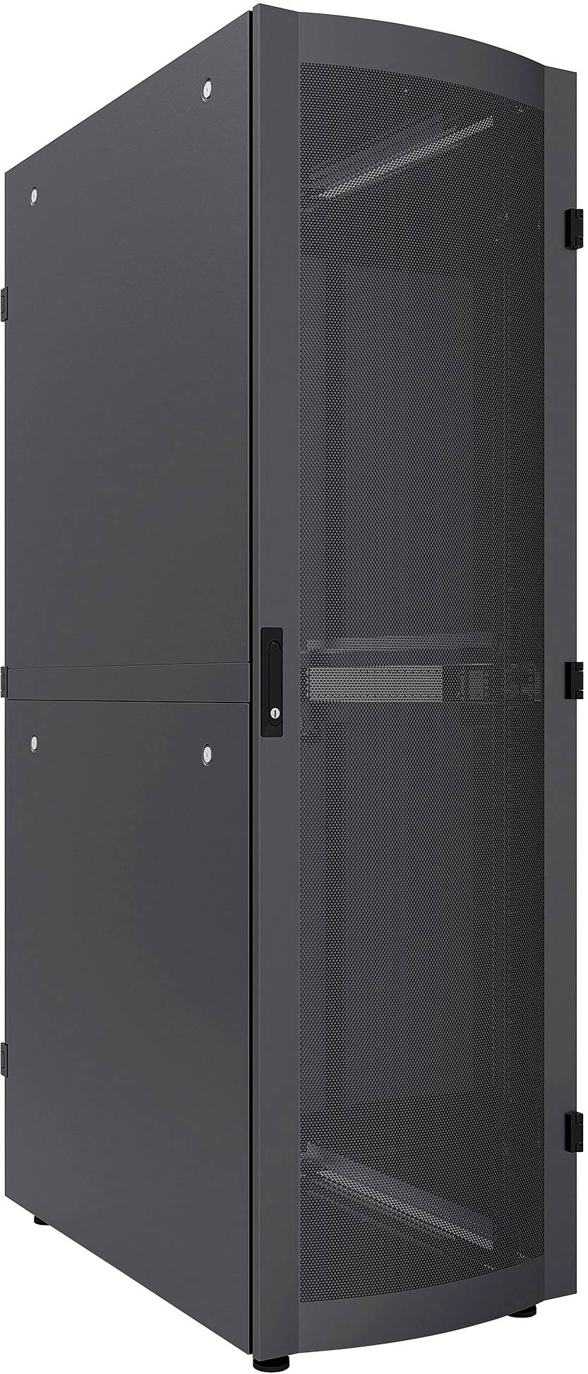 Intellinet 713719 19 Zoll Serverschrank (B x H x T) 600 x 2033 x 1200mm 42 HE Schwarz (RAL 9005)