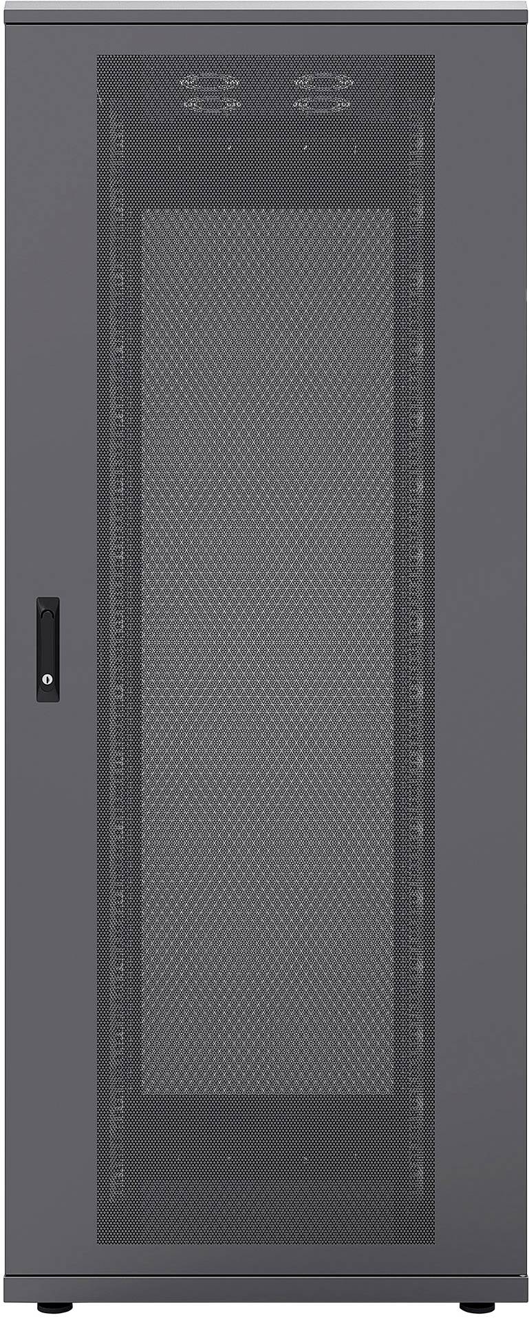 Intellinet 714129 19 Zoll Serverschrank (B x H x T) 800 x 2255 x 1000mm 47 HE Schwarz (RAL 9005)