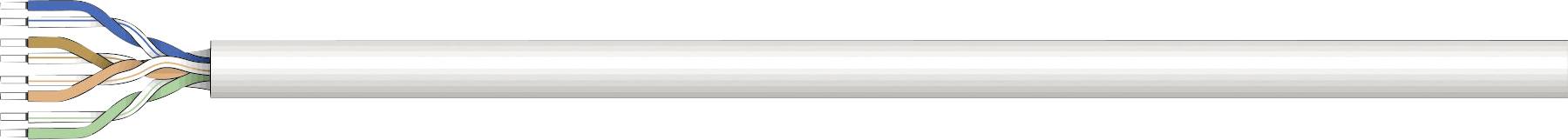 Intellinet 334136 Installationskabel CAT 6 U/UTP Grau 305m