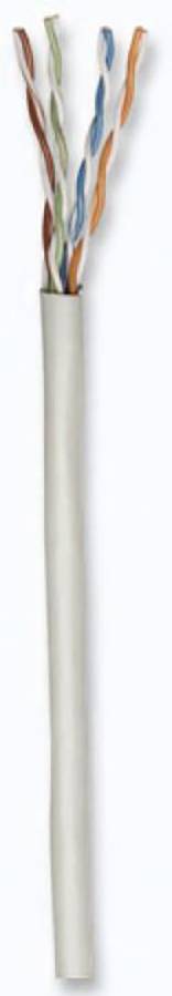 Intellinet 704663 Installationskabel CAT 6 U/UTP Grau 305m