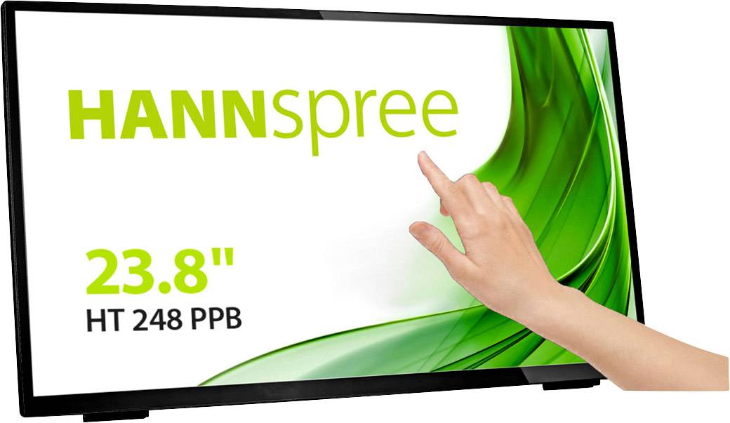 Hannspree HT248PPB LCD-Monitor EEK D (A - G) 60.5 cm (23.8 Zoll) 1920 x 1080 Pixel 16:9 8 ms