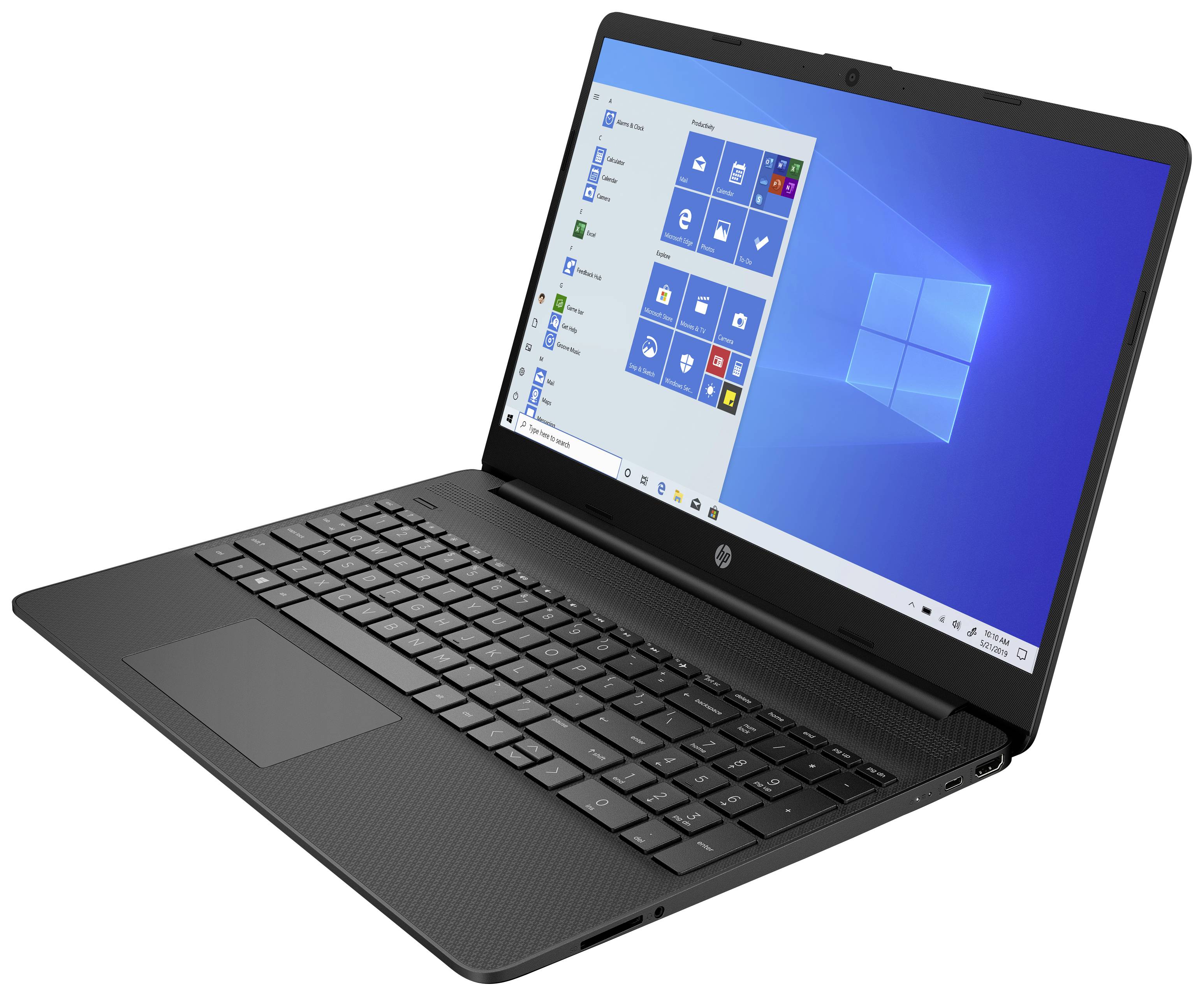 HP Notebook 15s-eq1445ng 39.6cm (15.6 Zoll) Full HD AMD Ryzen™ 5 4500U 8GB RAM 512GB SSD AMD Radeon Win 10 Home Schwarz