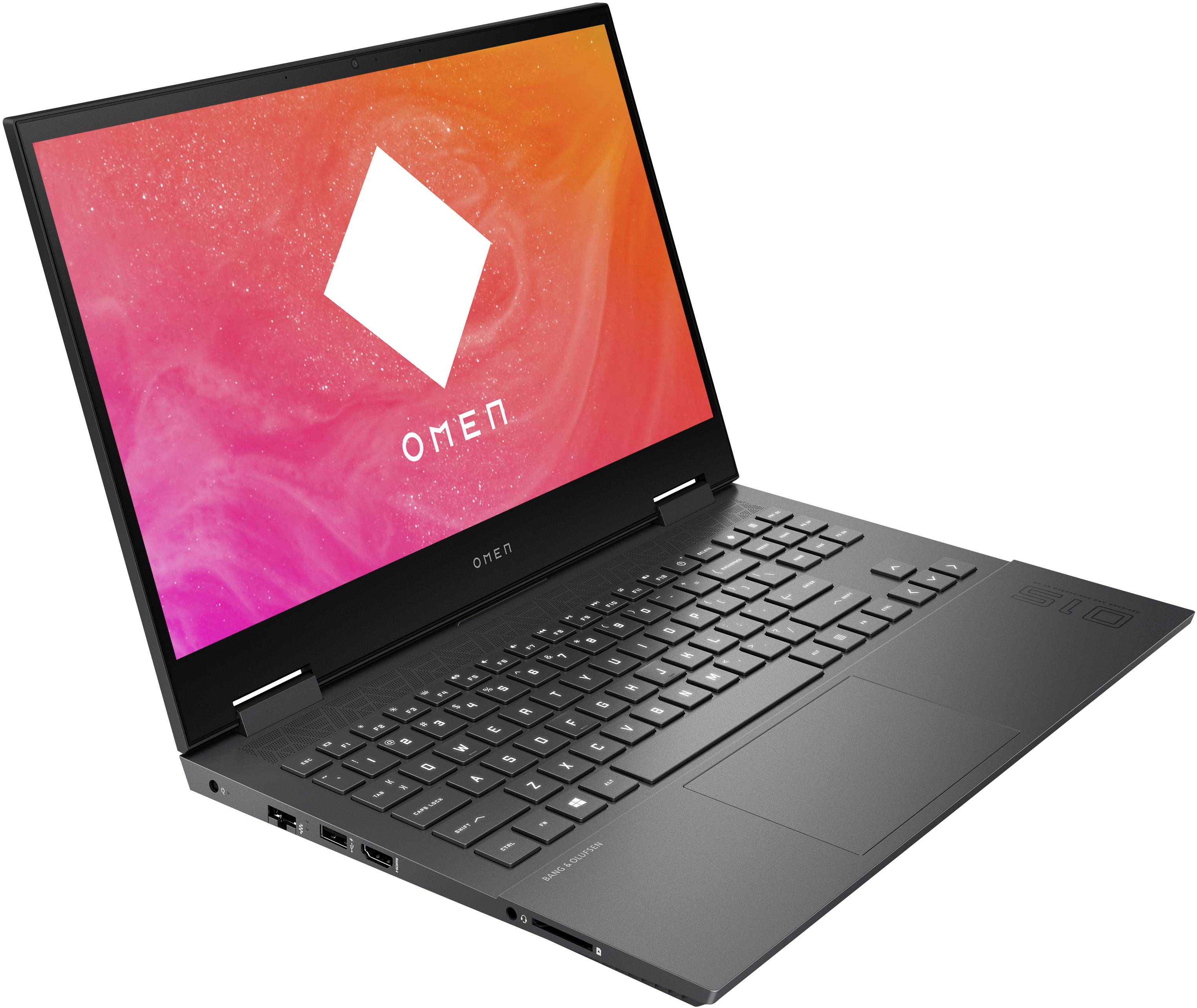 HP 15-en0171ng 39.6cm (15.6 Zoll) Gaming Notebook AMD Ryzen™ 7 4800H 16GB 1024GB SSD Nvidia GeForce RTX 2060 Windows® 10 Home