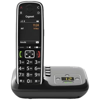 Gigaset E720A DECT, GAP, Bluetooth® Schnurloses Telefon analog Anrufbeantworter, Babyphone, Bluetooth, Freisprechen, inkl. Mobilteil, mit Basis, Opt Gigaset E720A DECT, GAP, Bluetooth® Schnurloses Telefon analog Anrufbeantworter, Babyphone, Bluetooth, Freisprechen, inkl. Mobilteil, mit Basis, Opt
