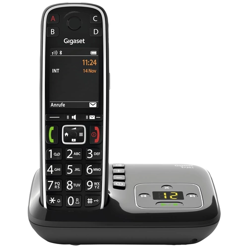 Gigaset E720A DECT, GAP, Bluetooth® Schnurloses Telefon analog Anrufbeantworter, Babyphone, Bluetooth, Freisprechen, inkl. Mobilteil, mit Basis, Opt Gigaset E720A DECT, GAP, Bluetooth® Schnurloses Telefon analog Anrufbeantworter, Babyphone, Bluetooth, Freisprechen, inkl. Mobilteil, mit Basis, Opt
