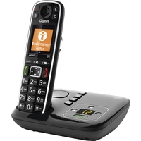 Gigaset E720A DECT, GAP, Bluetooth® Schnurloses Telefon analog Anrufbeantworter, Babyphone, Bluetooth, Freisprechen, inkl. Mobilteil, mit Basis, Opt Gigaset E720A DECT, GAP, Bluetooth® Schnurloses Telefon analog Anrufbeantworter, Babyphone, Bluetooth, Freisprechen, inkl. Mobilteil, mit Basis, Opt