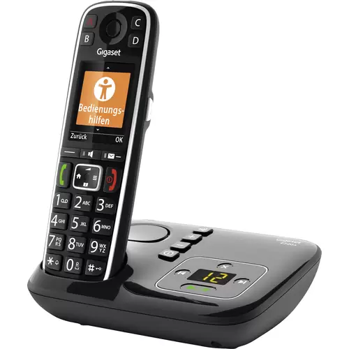 Gigaset E720A DECT, GAP, Bluetooth® Schnurloses Telefon analog Anrufbeantworter, Babyphone, Bluetooth, Freisprechen, inkl. Mobilteil, mit Basis, Opt Gigaset E720A DECT, GAP, Bluetooth® Schnurloses Telefon analog Anrufbeantworter, Babyphone, Bluetooth, Freisprechen, inkl. Mobilteil, mit Basis, Opt