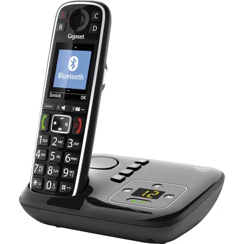 Gigaset E720A DECT, GAP, Bluetooth® Schnurloses Telefon analog Anrufbeantworter, Babyphone, Bluetooth, Freisprechen, inkl. Mobilteil, mit Basis, Opt Gigaset E720A DECT, GAP, Bluetooth® Schnurloses Telefon analog Anrufbeantworter, Babyphone, Bluetooth, Freisprechen, inkl. Mobilteil, mit Basis, Opt