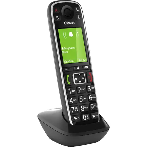 Gigaset E720HX DECT, GAP, Bluetooth® Schnurloses Telefon analog Babyphone, Bluetooth, Freisprechen, für Hörgeräte kompatibel Gigaset E720HX DECT, GAP, Bluetooth® Schnurloses Telefon analog Babyphone, Bluetooth, Freisprechen, für Hörgeräte kompatibel