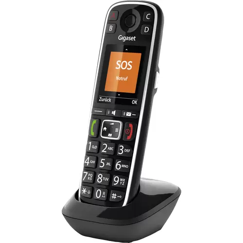 Gigaset E720HX DECT, GAP, Bluetooth® Schnurloses Telefon analog Babyphone, Bluetooth, Freisprechen, für Hörgeräte kompatibel Gigaset E720HX DECT, GAP, Bluetooth® Schnurloses Telefon analog Babyphone, Bluetooth, Freisprechen, für Hörgeräte kompatibel