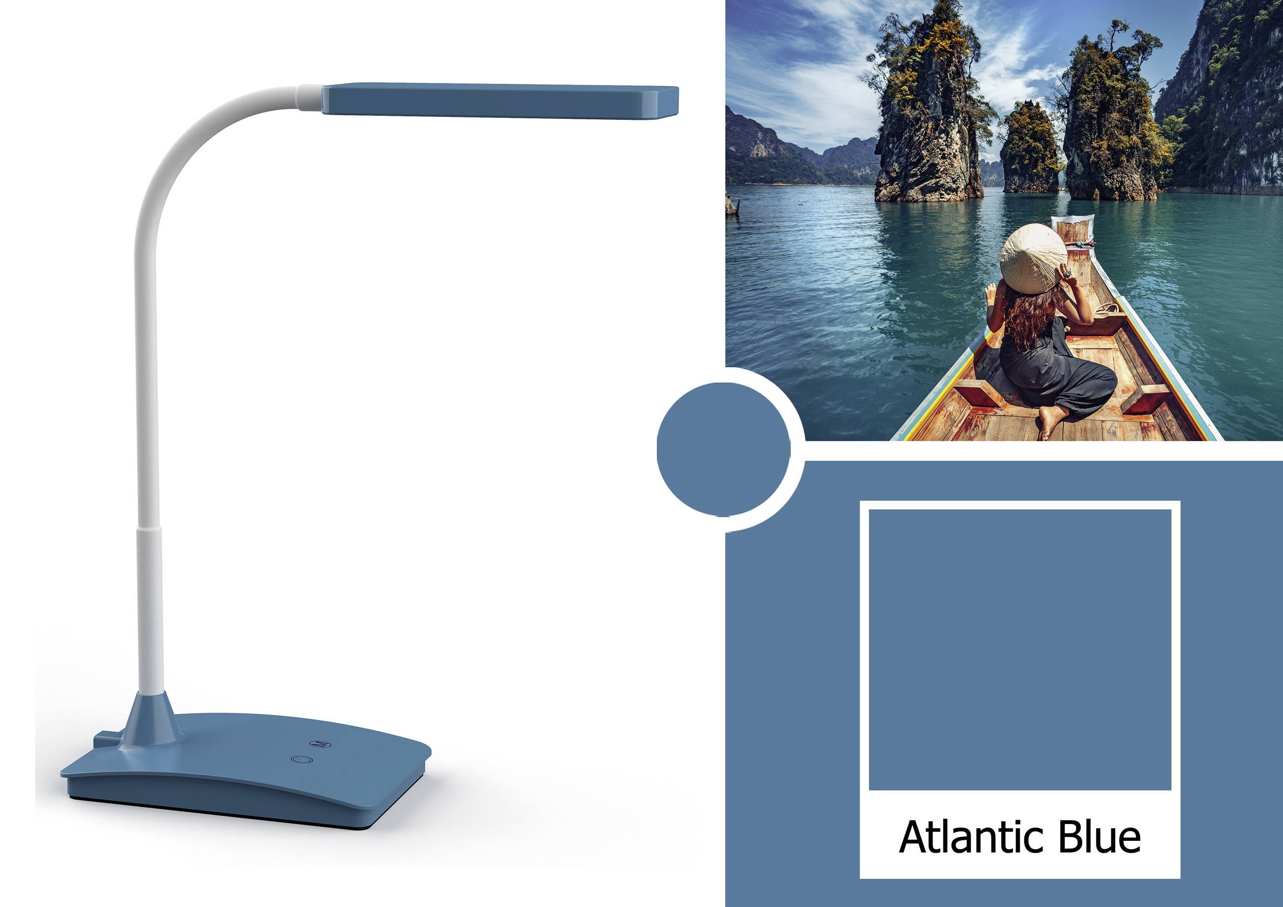 Maul MAULpearly colour vario 8201732 LED-Schreibtischleuchte 6W EEK: D (A - G) Atlantic Blue