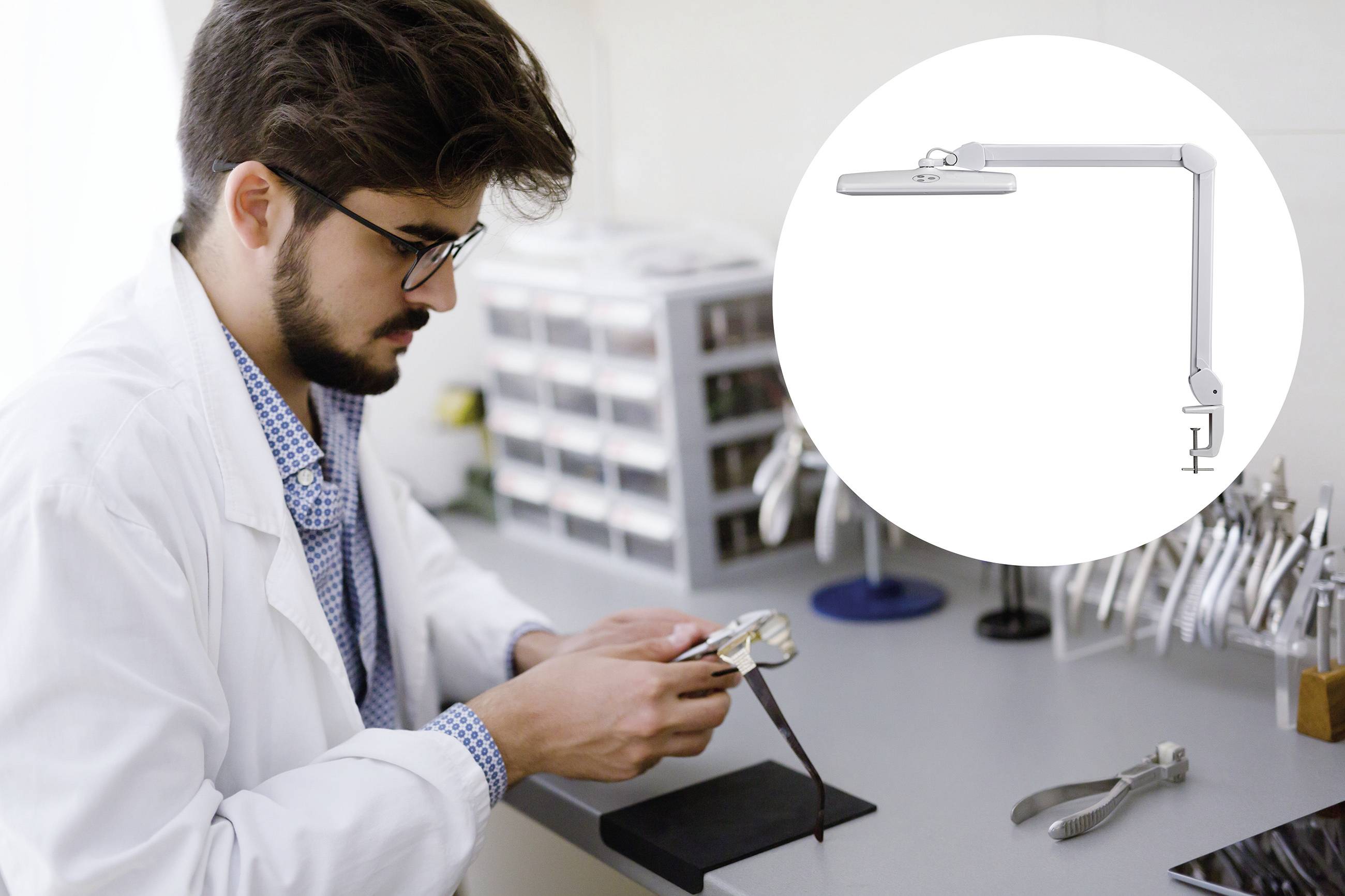 Maul MAULintro 8205802 LED-Klemmleuchte E (A - G) 11 W Weiß