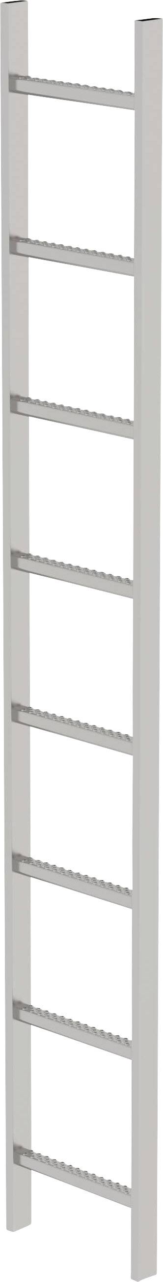 MUNK Günzburger Steigtechnik 62008 Edelstahl Schachtleiter Montage mit Werkzeug