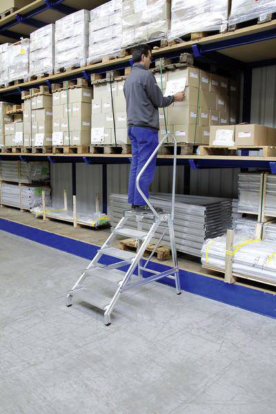 MUNK Günzburger Steigtechnik 50180 Montagetritt Montage mit Werkzeug Arbeitshöhe (max.): 2.8m