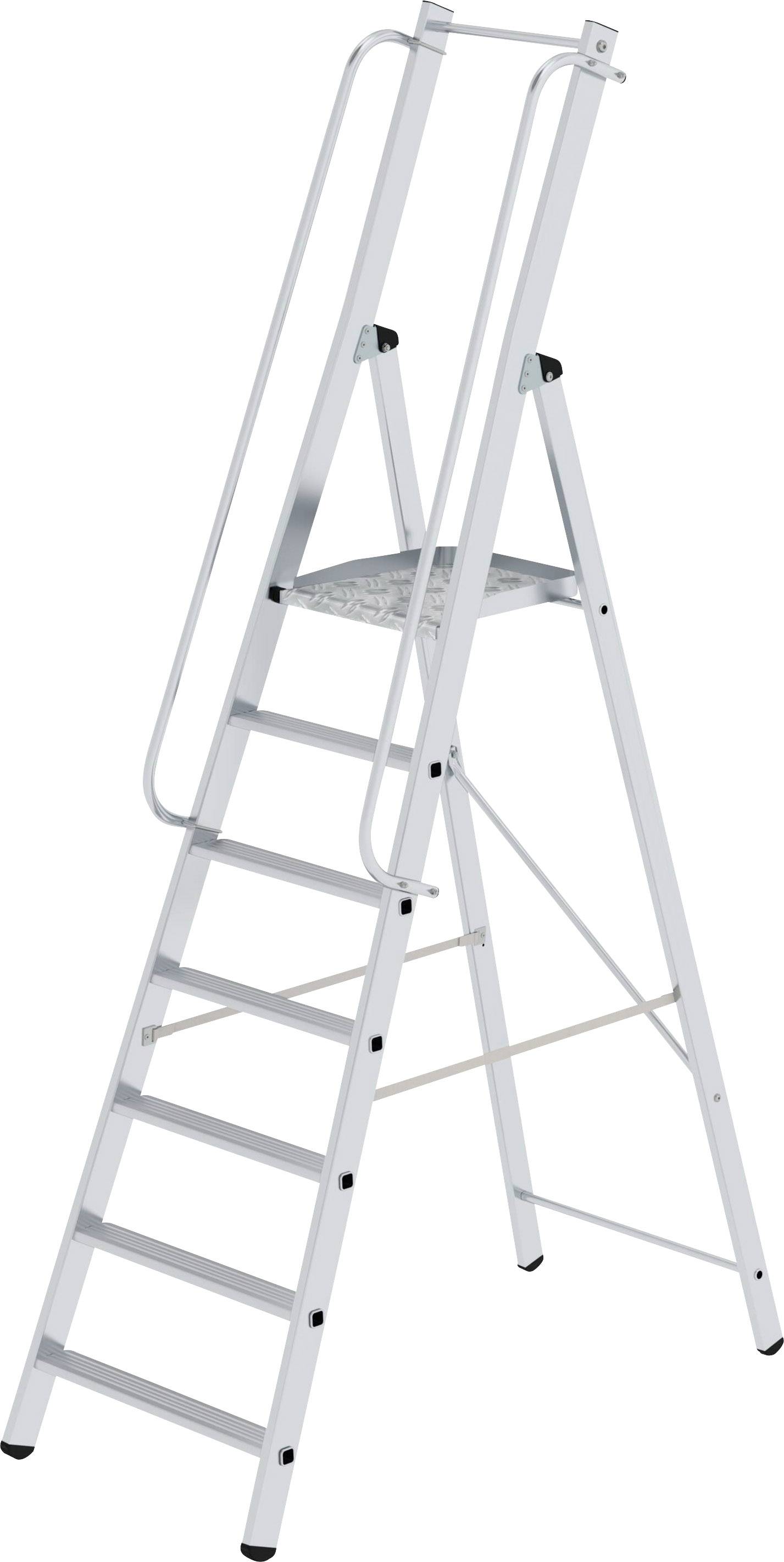 MUNK Günzburger Steigtechnik 51097 Aluminium Plattformleiter Arbeitshöhe (max.): 3.6m