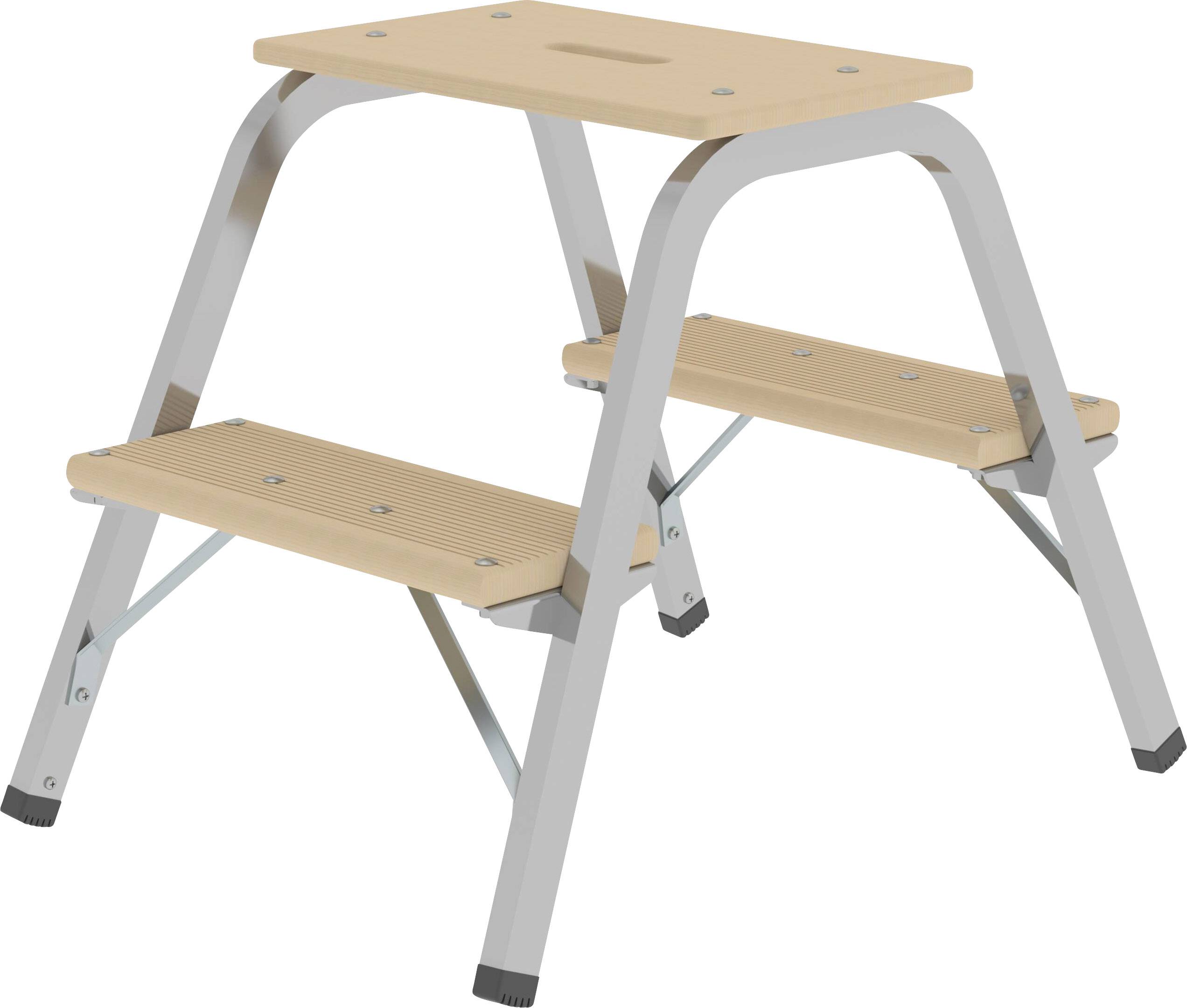 MUNK Günzburger Steigtechnik 39002 Doppel-Stufentritt Montage mit Werkzeug Arbeitshöhe (max.): 2.4m