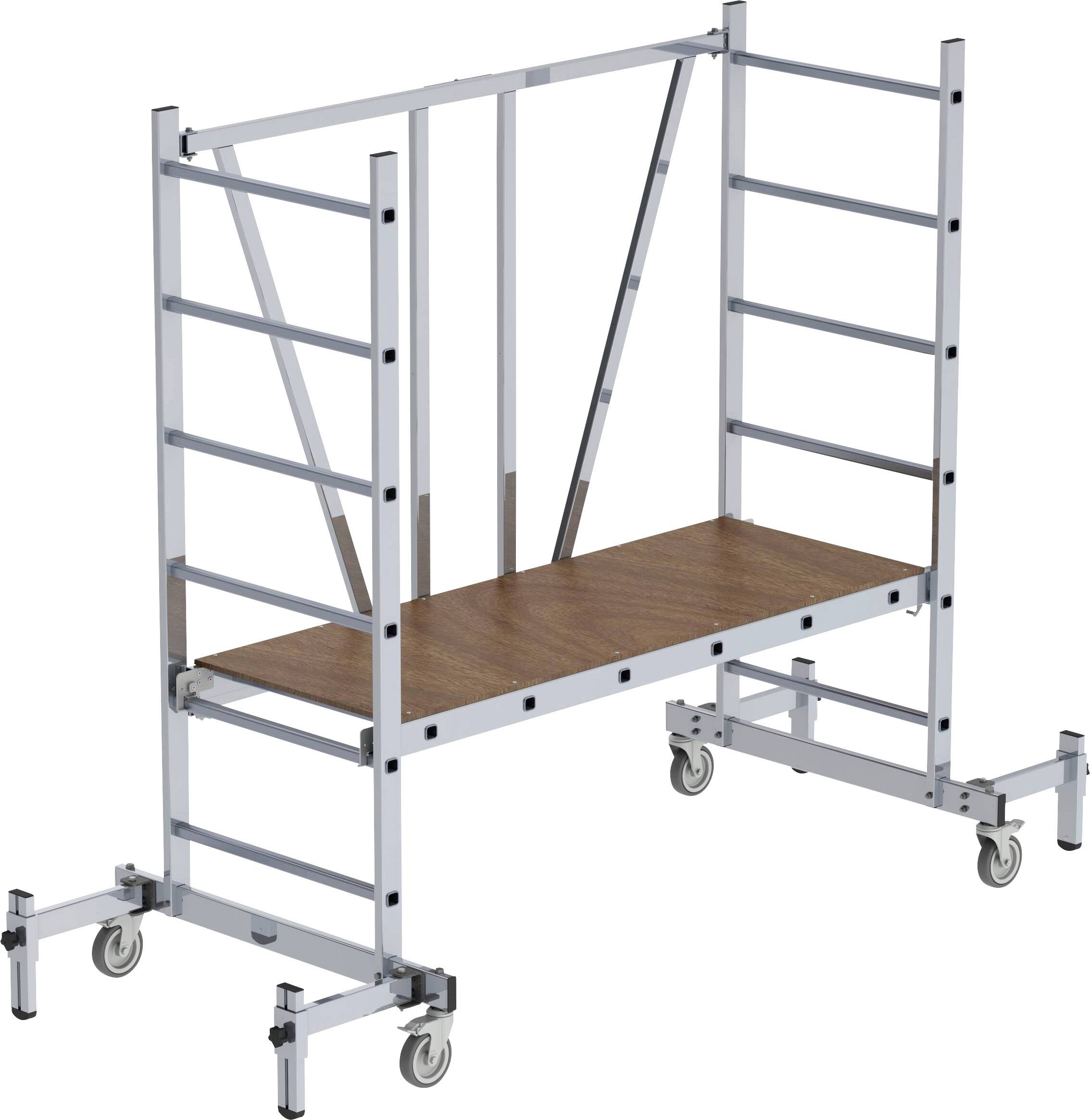 MUNK Günzburger Steigtechnik 11301 Klappgerüst Montage ohne Werkzeug Arbeitshöhe (max.): 3m