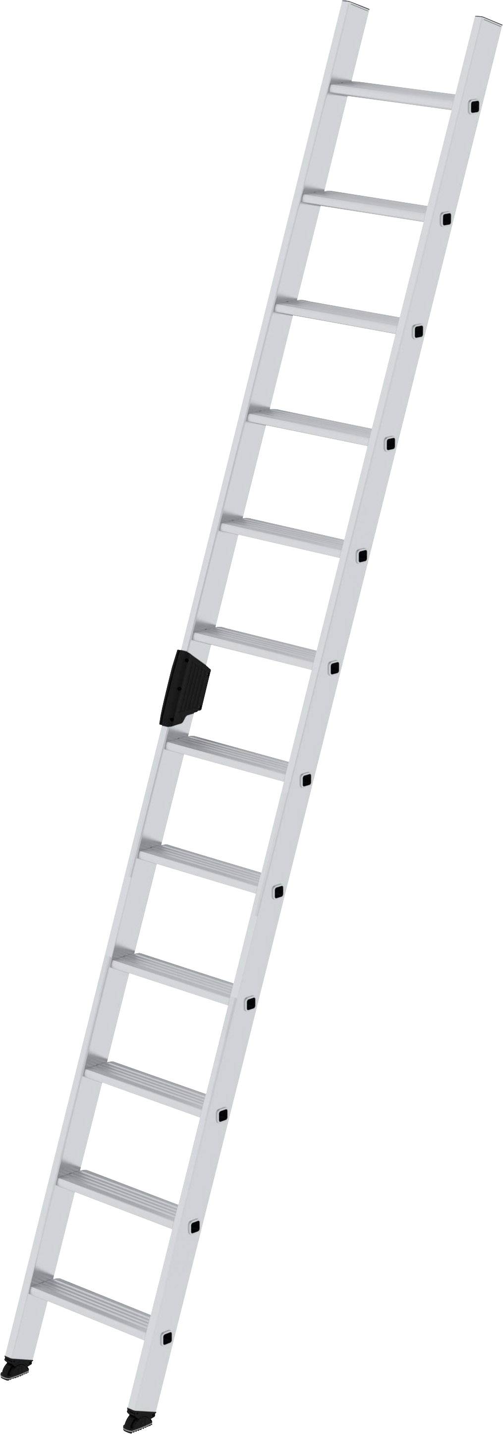 MUNK Günzburger Steigtechnik 40312 Aluminium Anlegeleiter Arbeitshöhe (max.): 4.3m