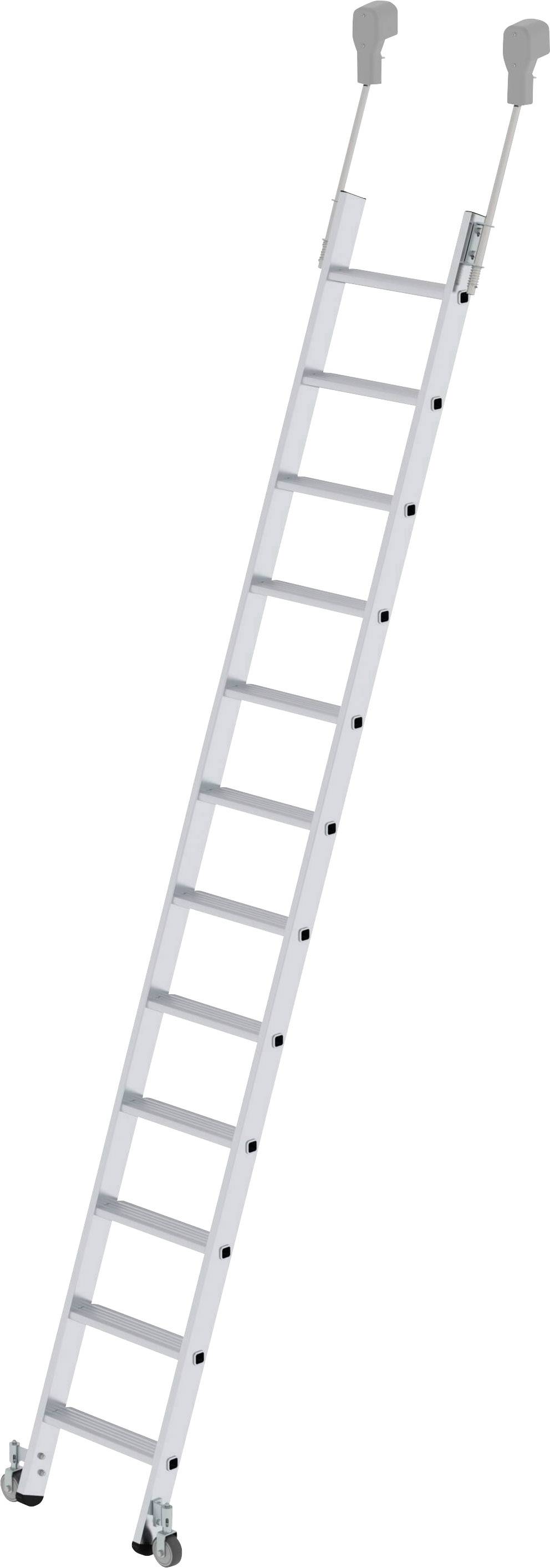 MUNK Günzburger Steigtechnik 41412 Aluminium Regalleiter Arbeitshöhe (max.): 4.3m