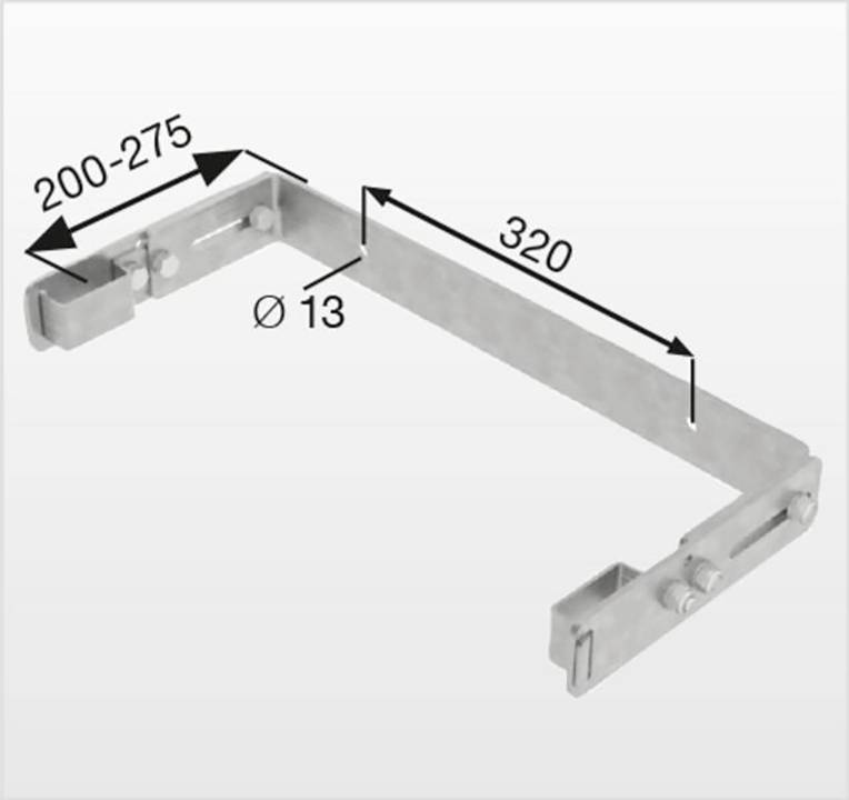 MUNK Günzburger Steigtechnik 63260 Wandhalter 1St.