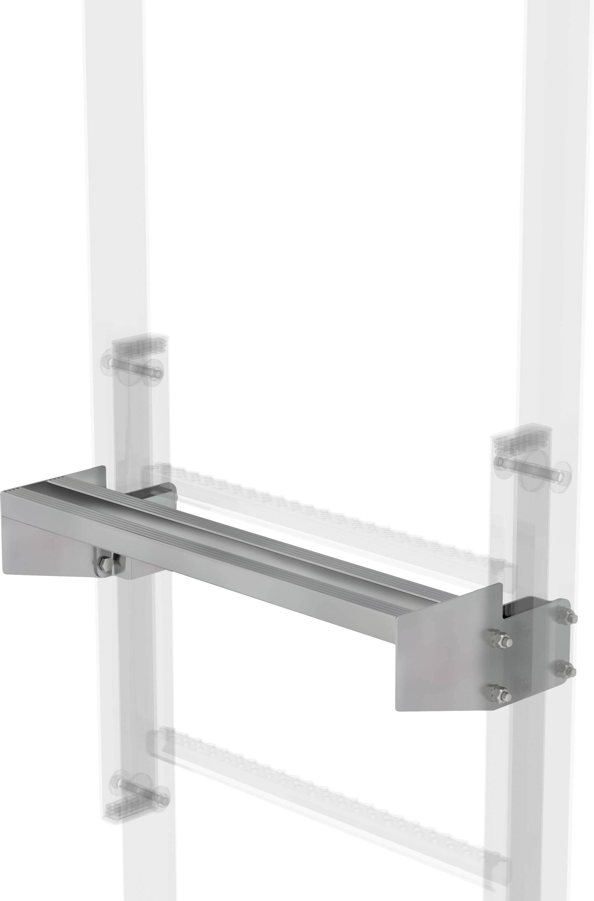 MUNK Günzburger Steigtechnik 63967 Ausstiegstritt Montage mit Werkzeug