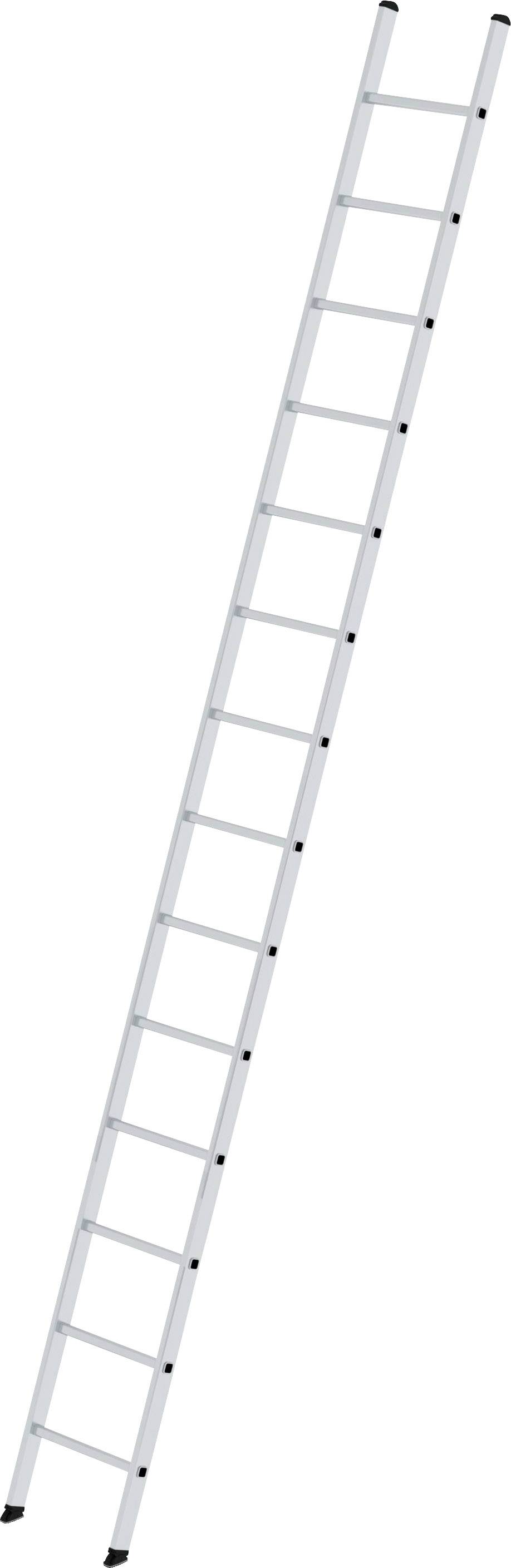 MUNK Günzburger Steigtechnik 10014 Aluminium Anlegeleiter Arbeitshöhe (max.): 5.3m