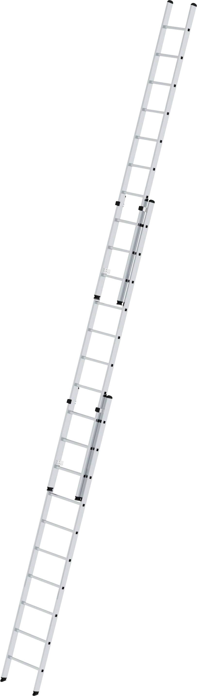 MUNK Günzburger Steigtechnik 20310 Aluminium Schiebeleiter Arbeitshöhe (max.): 8m