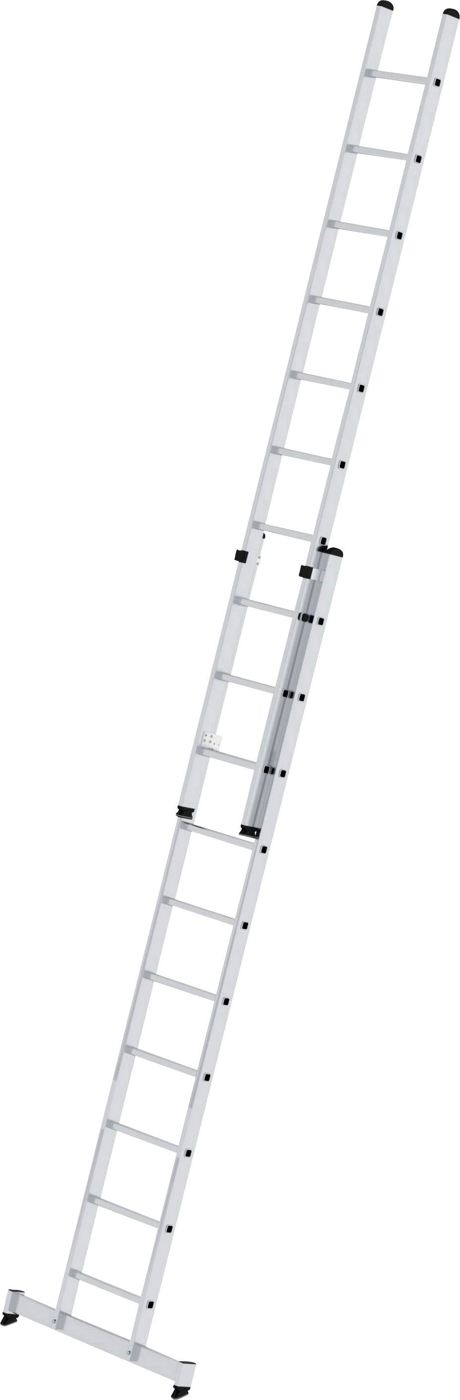 MUNK Günzburger Steigtechnik 20410 Aluminium Schiebeleiter Montage mit Werkzeug Arbeitshöhe (max.): 6m